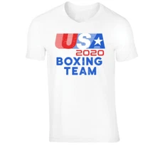 USA 2020 Boxing Team American Olympic Games Athlete Retro T Shirt