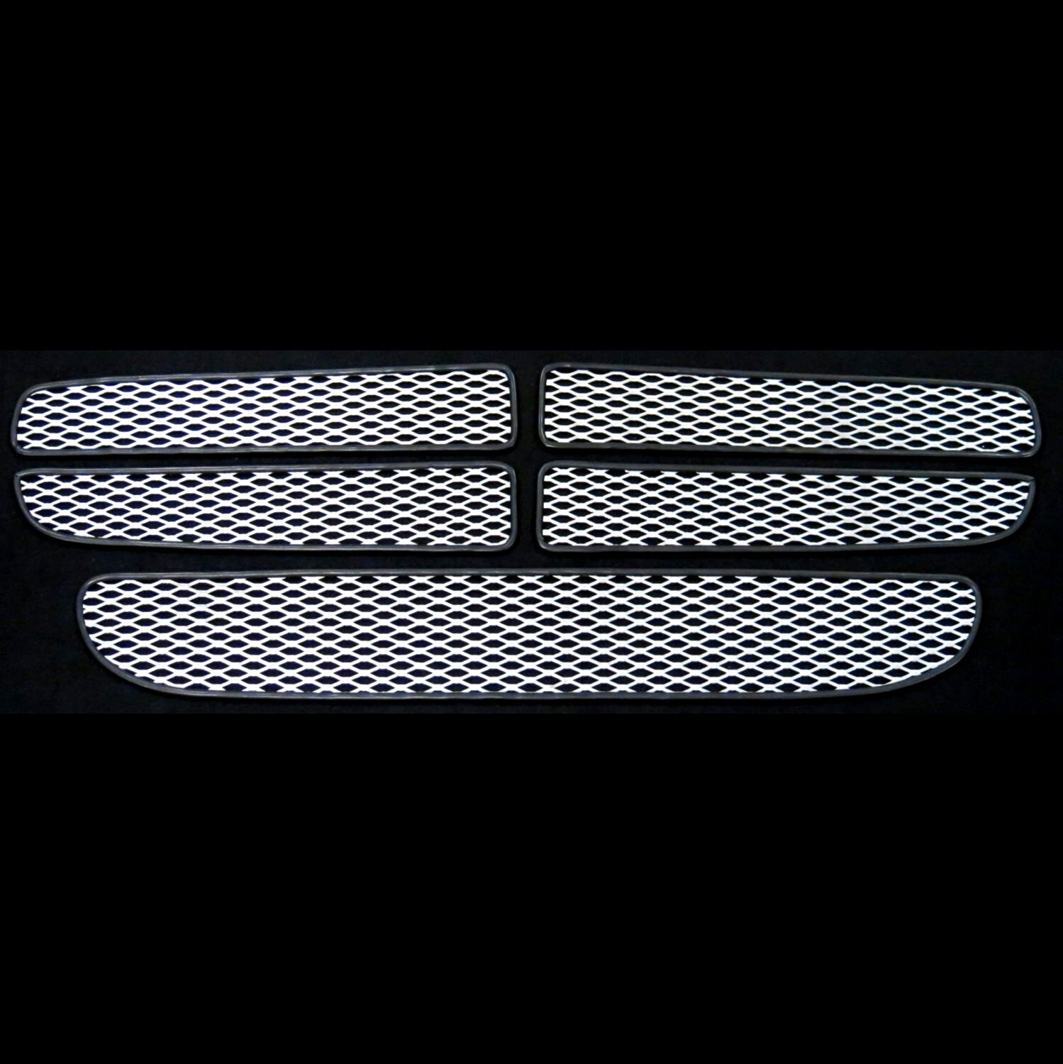 CCG SILVER MESH GRILL INSERTS FOR 9703 DODGE DAKOTA/DURANGO GRILLE