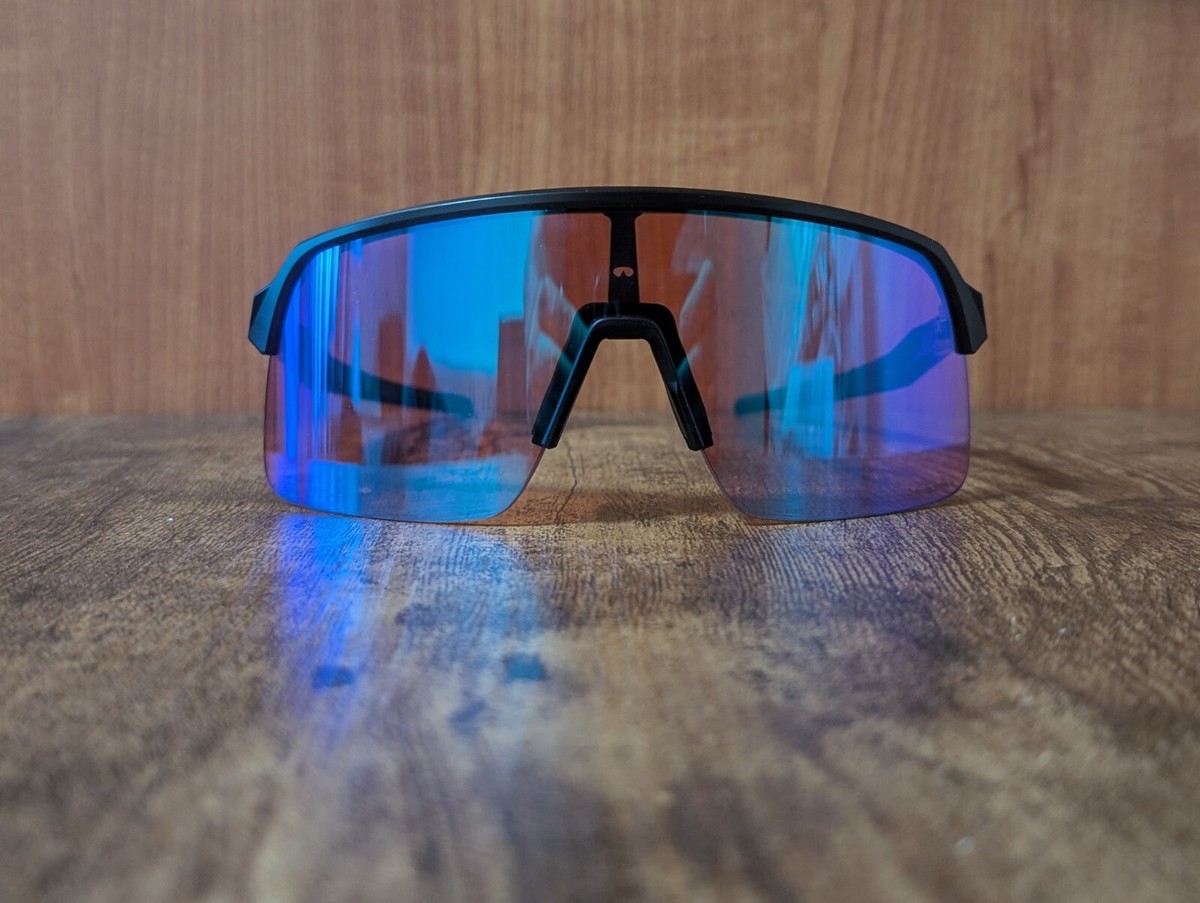 Oakley Sutro Sunglasses 中古品 NEW Oakley SUTRO 80s Green w POLARIZED Galaxy Blue Lens