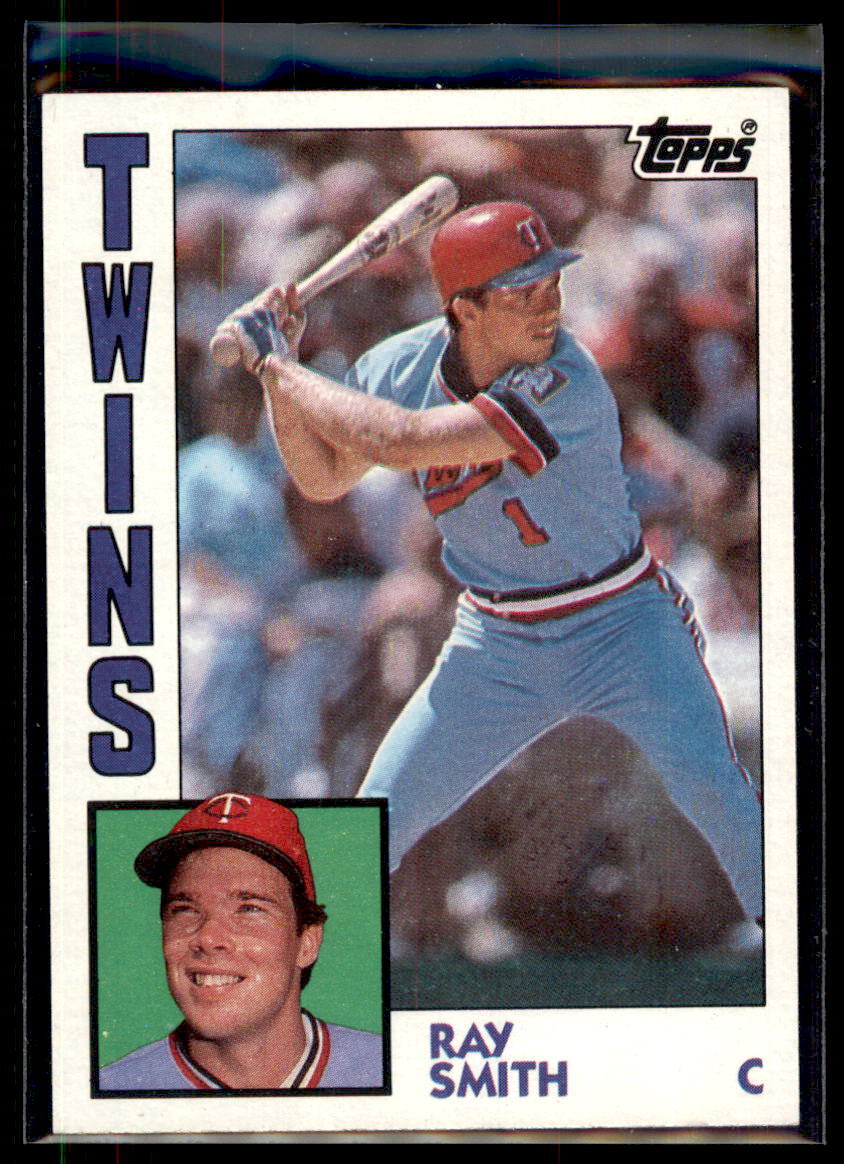 1984 Topps Ray Smith RC #46 Minnesota Twins