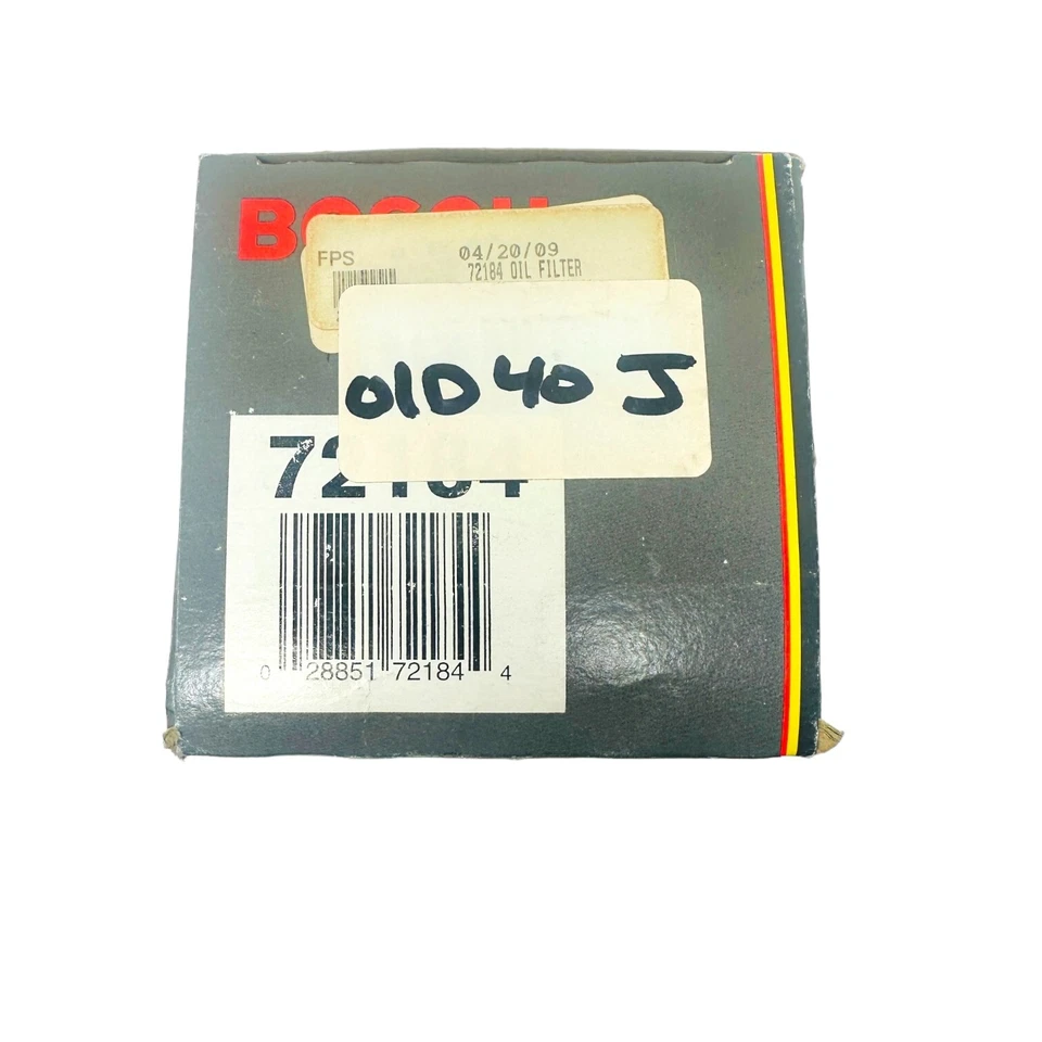 Filtro de aceite premium original Bosch 72184 OEM Volkswagen Jetta Passat Golf Foto 2 de 4