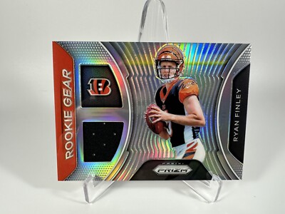 Ryan Finley 2019 Prizm Rookie Gear Patch Cincinnati Bengals #RG-RF