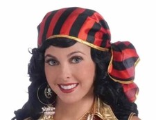 Buccaneer Beauty Pirate Head-Scarf Halloween Costume Cosplay Accessory 6763