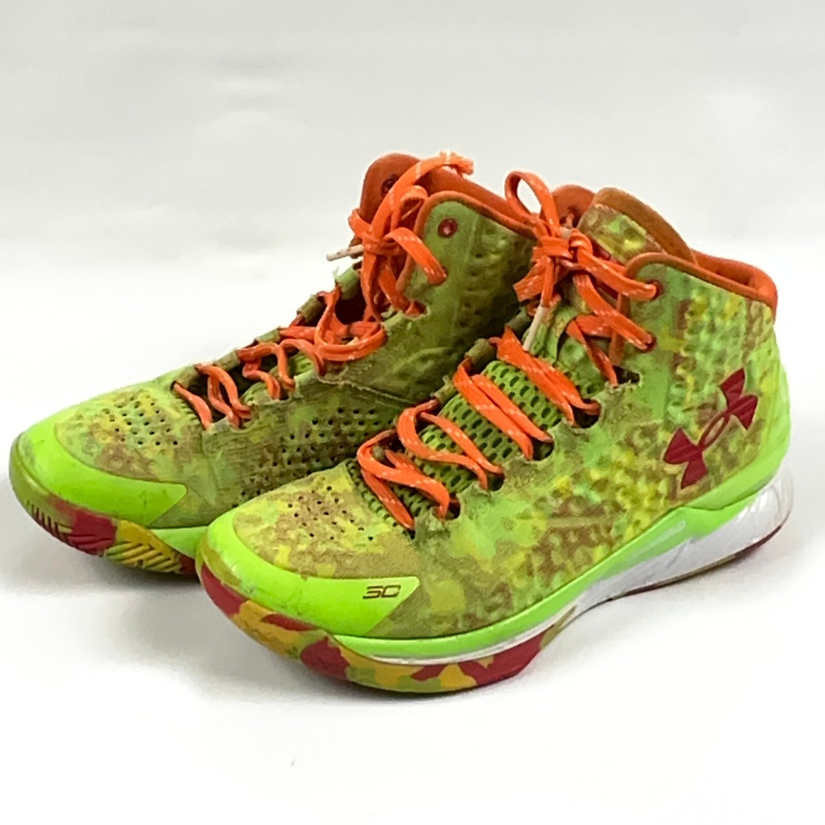 Steph Curry Sneakers Mens Size UA Sour Patch Kids Candy Reign