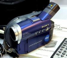 Sony Handycam DCR-DVD101 Digital Video Camera Recorder TESTED WORKING 