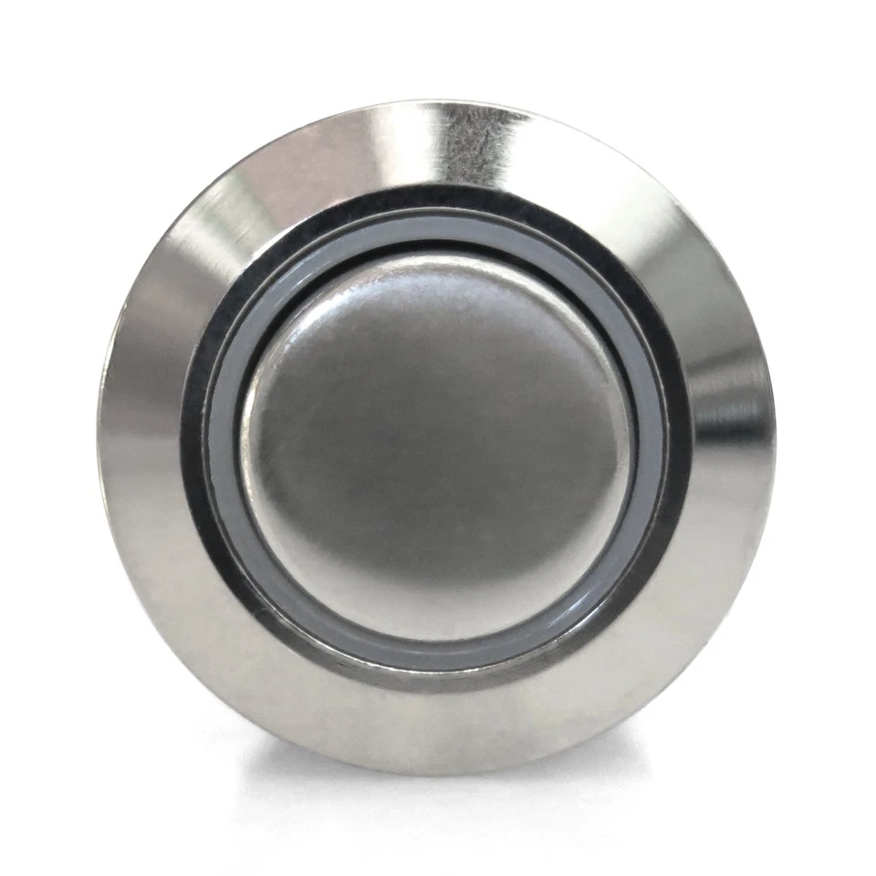 Cierre LED rojo 16 mm botón de billet arranque motor peligro nitroso capó pestillo Foto 3 de 4