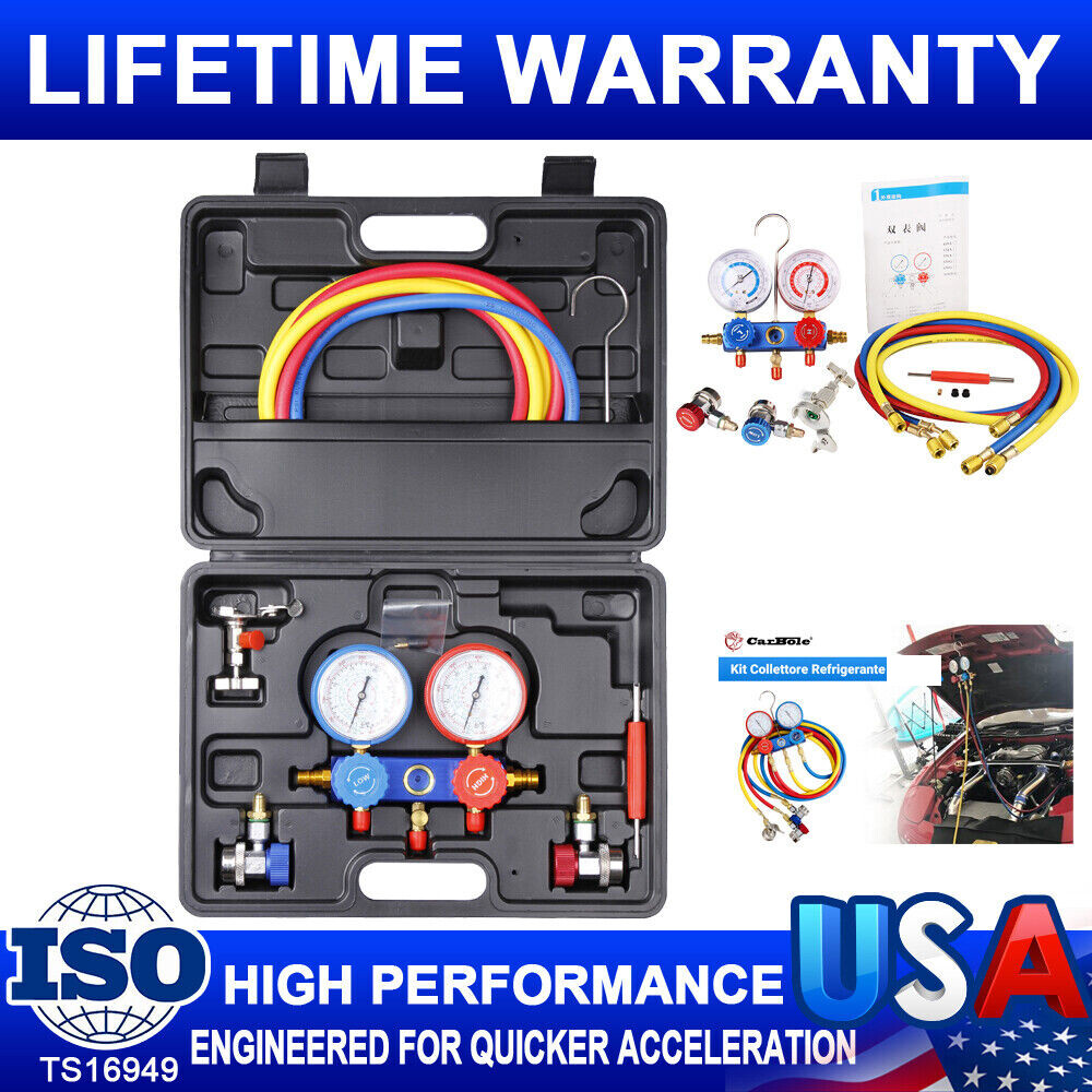 Ac Pro Recharge Kit Promo HOWHI Manifold Gauge Set HVAC Diagnose ...