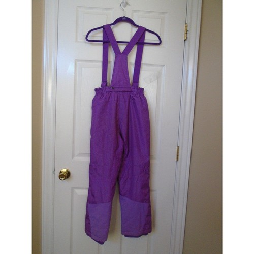 Weatherproof 32 Degrees Youth Girls Purple Ski Snow Bib/Pant Size M (10-12) - Picture 2 of 11