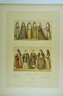 RCF334 Costumes  femmes France XVII  ordres religieux carmelite hospitaliere
