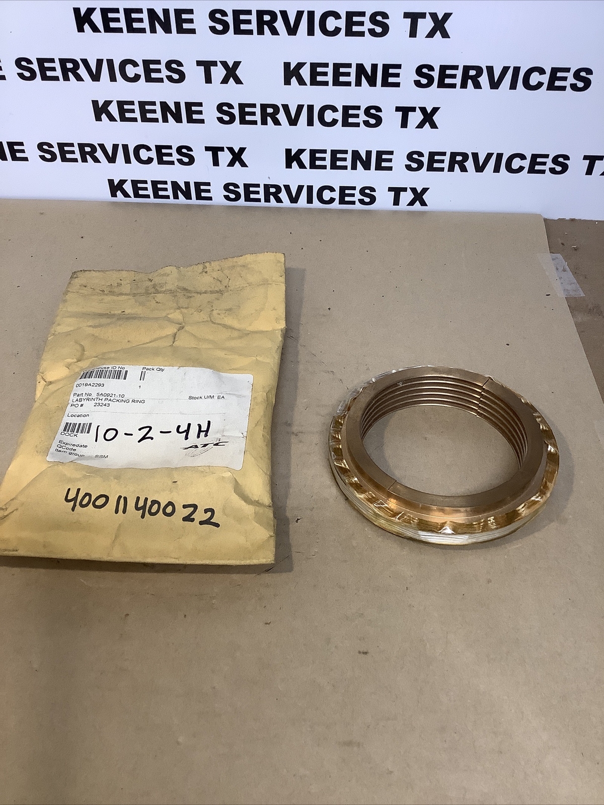 Labyrint Ringe Pakning Murray Turbine Labyrinth Packing Ring 5A0921-10 | eBay