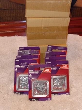 ace brand 4 pack 1 inch zink coated inside corner braces