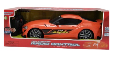Signature Edition Full Function Radio Control Orange Toyota Supra Car-427581