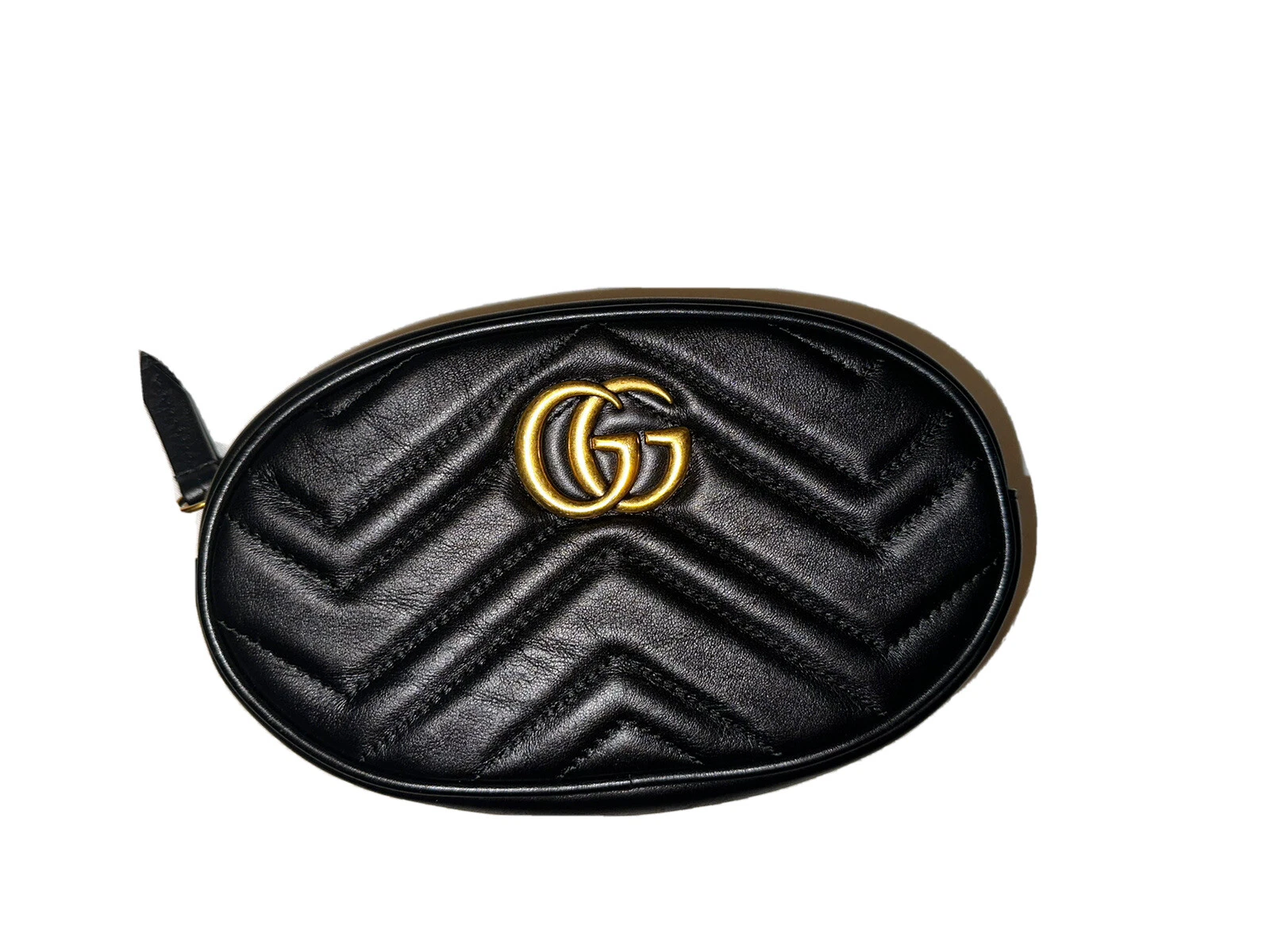 Pochette/embrayage Gucci Marmont noir Fanny   PAS DE CEINTURE