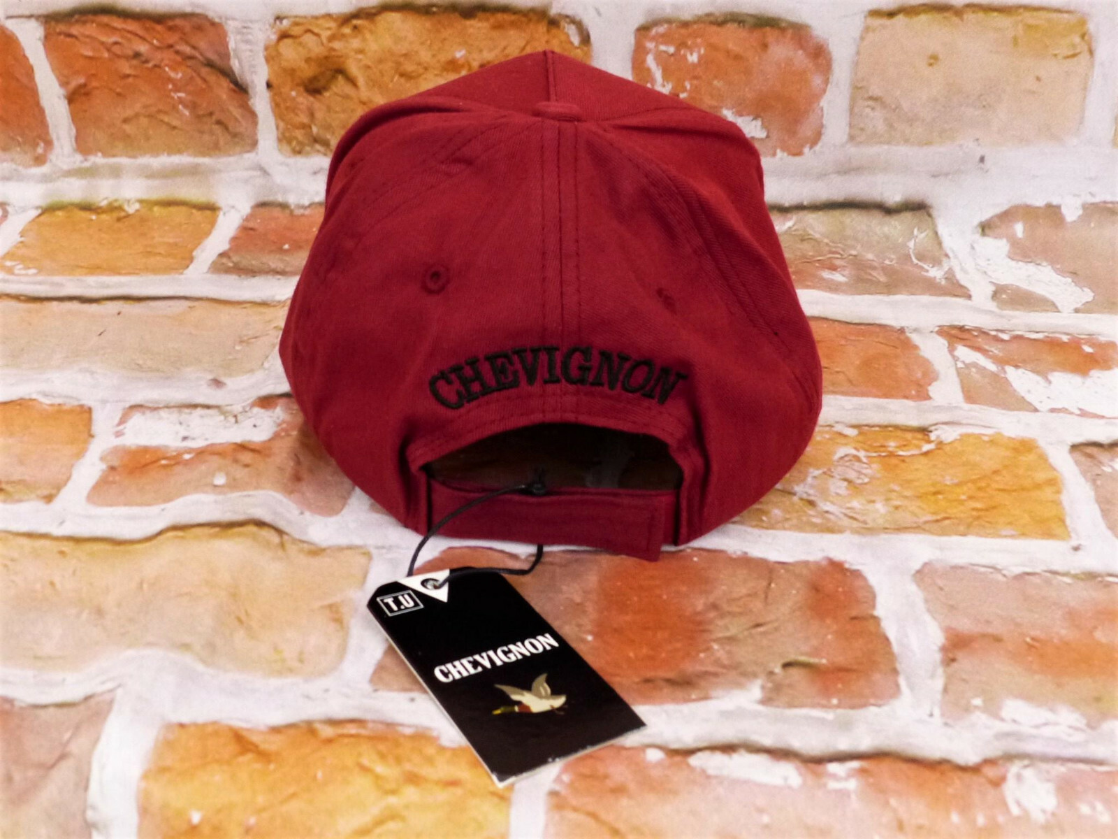 New CHEVIGNON Vintage Baseball Cap Hat Cap Tog ´S Unlimited Wine Red