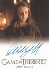 Game of Thrones Inflexions - Lucy Hayes Lady Kitty Frey Autograph Card