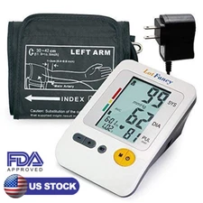 Automatic Digital Upper Arm Blood Pressure Monitor BP Cuff Machine Home Tester