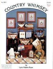 Graph-It Arts Bk 9 COUNTRY WHIMSEY Cross Stitch Pattern Leaflet