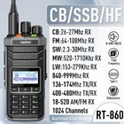 New ListingHam Radio with Short Wave Hf Ssb Cb Rx Dual Band Walkie Talkie Am Usb Lsb Cw