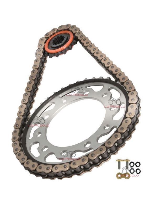 KIT TRASMISSIONE CORONA PIGNONE CATENA OGNIBENE GILERA GP 800 2008