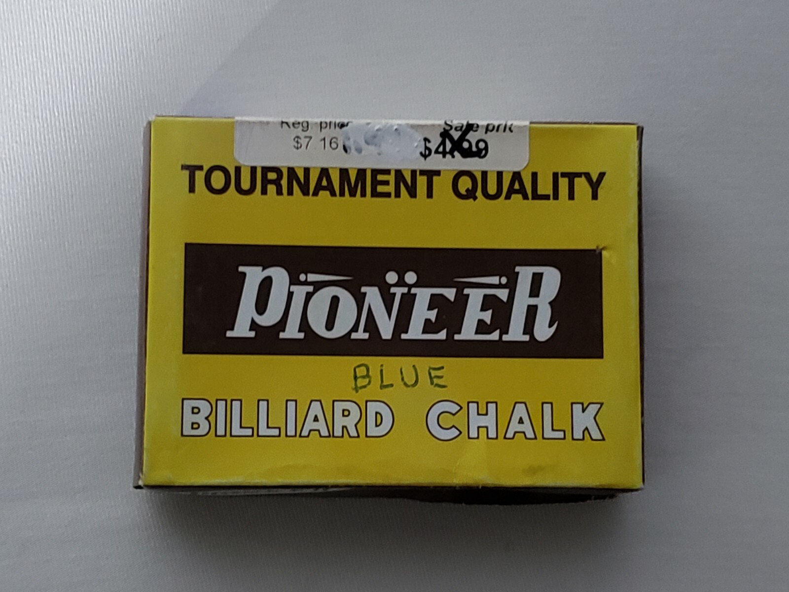 Pioneer 12 Pack Tournament Quality Pool Billiard Chalk Blue eBay