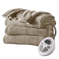 Sunbeam Microplush Heat Blanket Full Mushroom Electric Blankets, Sunbeam Microplush Heat Blanket Full Mushroom Electric Blankets,