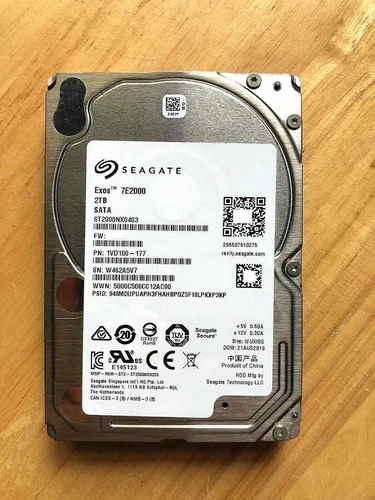 Seagate ST2000NX0403 2Tb 7.2K to 2.5" SATA server hard drive - Picture 1 of 6