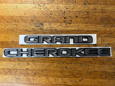 NEW 2017 2018 2019 2020 2021 JEEP GRAND CHEROKEE DOOR EMBLEM SET