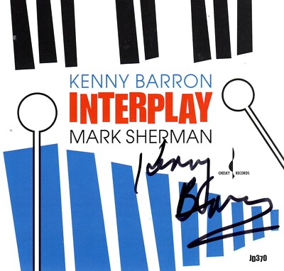 Kenny Barron Autogramm autograph signiert signed auf CD Cover Interplay