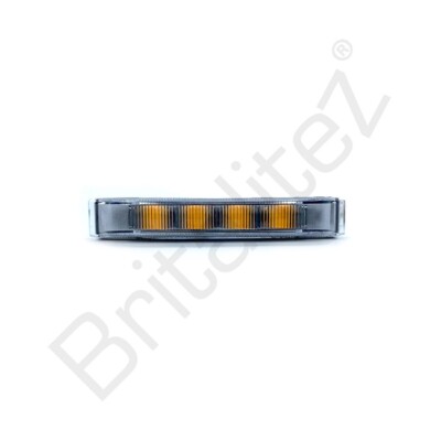 Bernstein Slimline 4-LED R65 LED Warnlampe Blinkblitz Grill Licht 12/24V