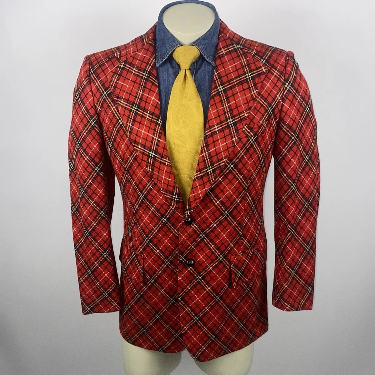 Christmas plaid deals sports coat