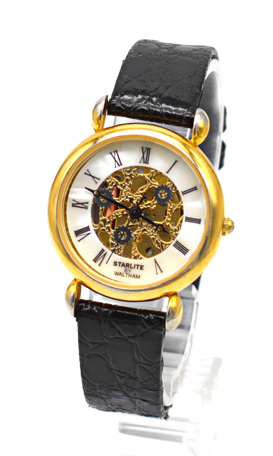 STARLITE by WALTHAM SKELETON DIAL WOMEN'S WATCH