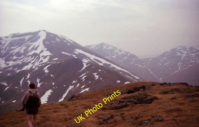 Photo 6x4 Heading off the summit of An Stu00c3u00b9c Creag a' Bhuic Cre c1987