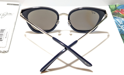 NEW Maui Jim Wood Rose Blue Silver Polarized Blue Hawaii  display picture 1