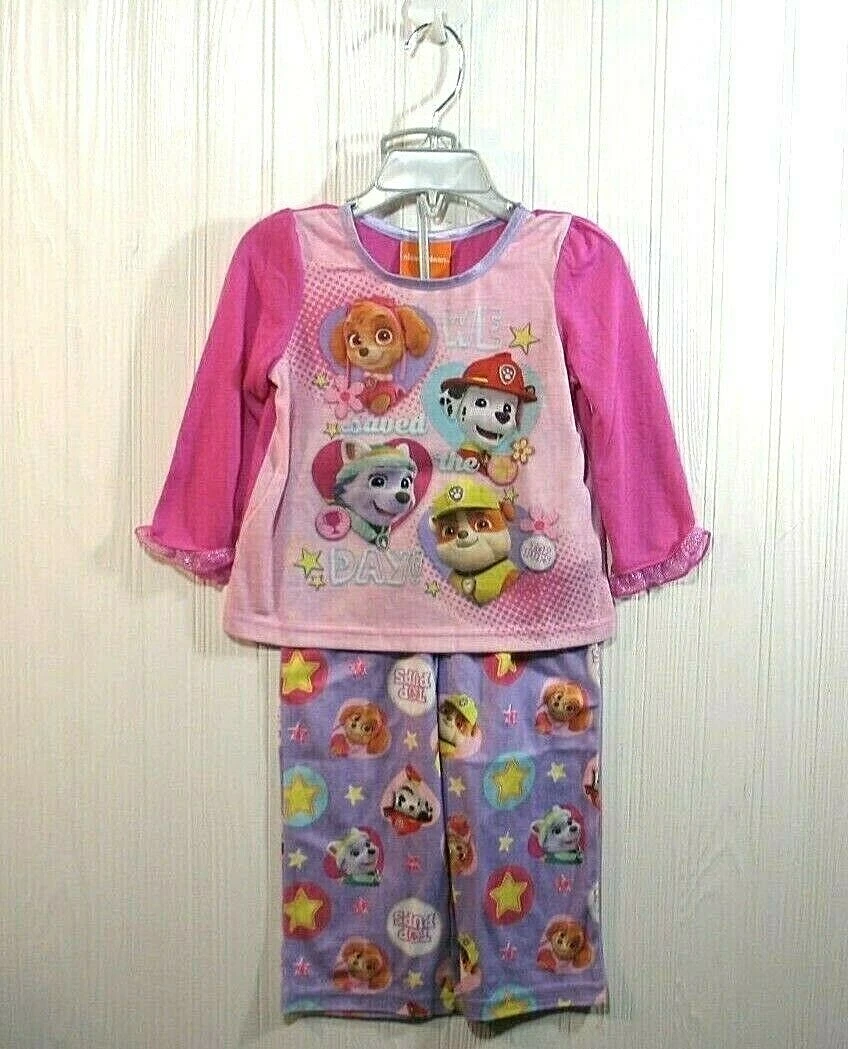 Nickelodeon pajamas paw patrol hot sale