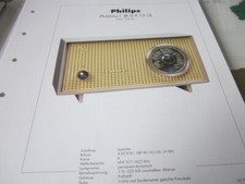 Radio Archiv Schaltplan 2000 Philips Philitina Box 15 U, 1960
