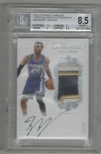 BUDDY HIELD RC 2015-16 PANINI FLAWLESS PATCH AUTO #/25 3/25 BGS 8.5 cracked case
