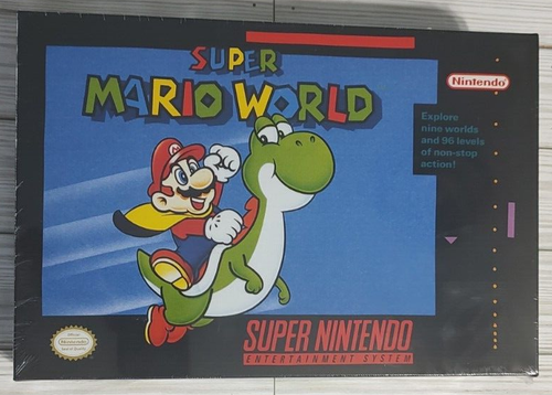Nintendo Super Mario World LuminArt Light up Canvas Wall Art 2017 SNES