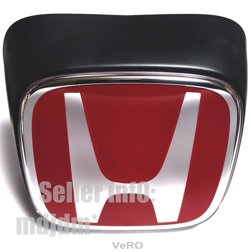 HONDA Authentic Front Red H emblem INTEGRA 05-06 DC5 ACURA RSX - Image 4 of 4