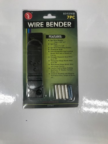 wire bender 7pc Great For Bending And Shaping Soft Metal Wireand Strips Of Metal - 第 3/3 張圖片
