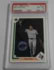 1991 Upper Deck #345 Nolan Ryan Card Graded PSA 8 Nm - Mint HOF Low Pop Rangers
