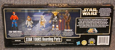 2010 Star Wars Star Tours Boarding Party 5 Pack Action Figure Set
