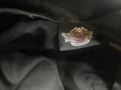 VINTAGE 1990's HARLEY DAVIDSON BIKER CAP HAT Small MOTORCYCLE | eBay