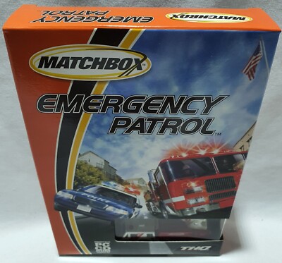 Matchbox Emergency Patrol Bundle with a Toy Car PC CD-ROM Retro Small Box NEW