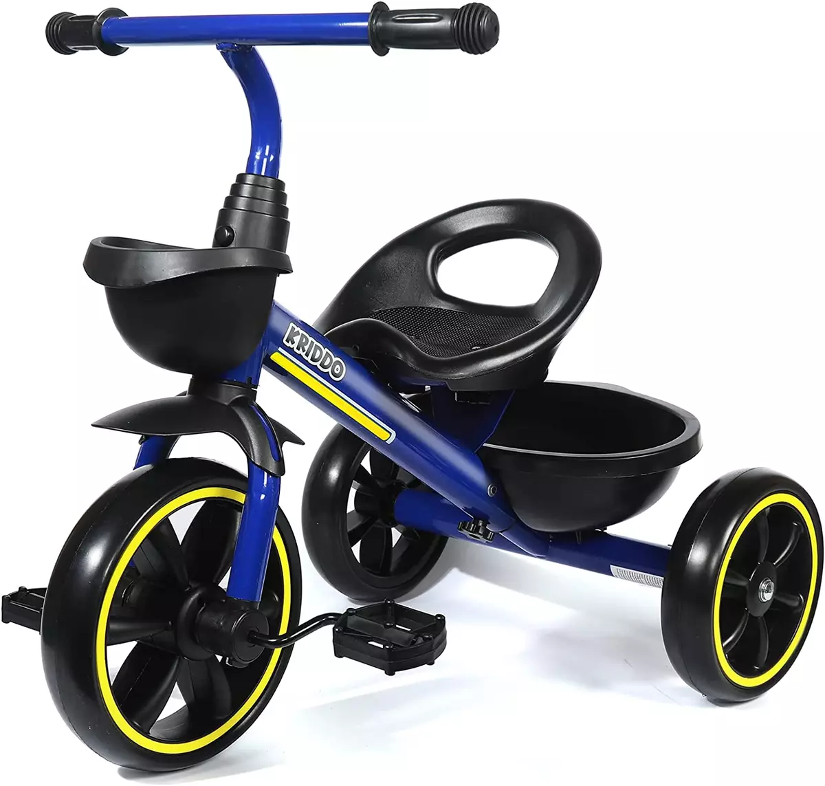 KRIDDO Kids Tricycles Age 24 Month to 4 Years, Toddler Kids Trike