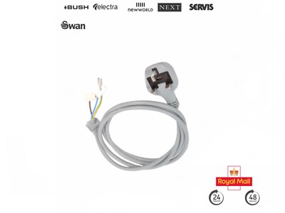 Original Bush Servis Electra Waschmaschine Netzkabel 32017185.     4B