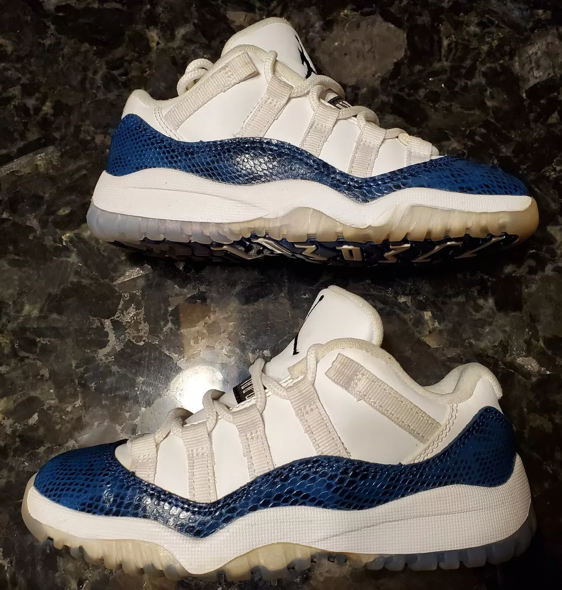 Air Jordan 11 Retro Low LE White/Black/Navy Coming Soon – Feature