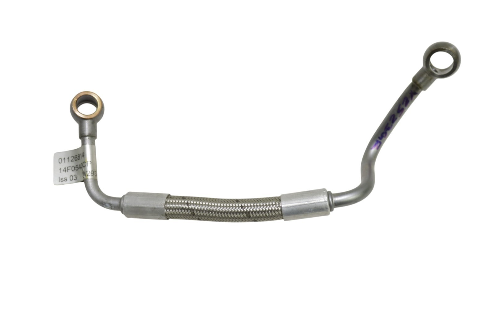 McLaren 720S Left Driver Side Turbo Oil Hose Pipe Assembly Set 2018 - 2023 OEM