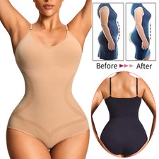 Slimming Womens Full Body Shaper Shapewear Body Suit Firm Tummy Control Bodysuit