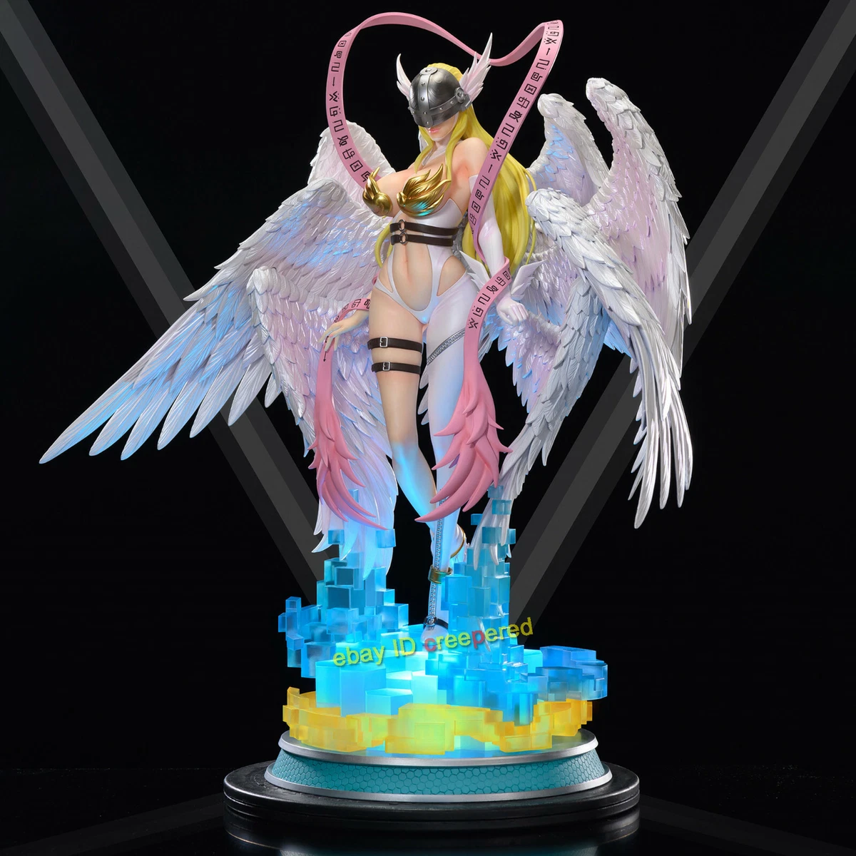 Angel-Studio Digimon Angewomon 17 Resin Statue LED Painted Model Cast Off  | eBay