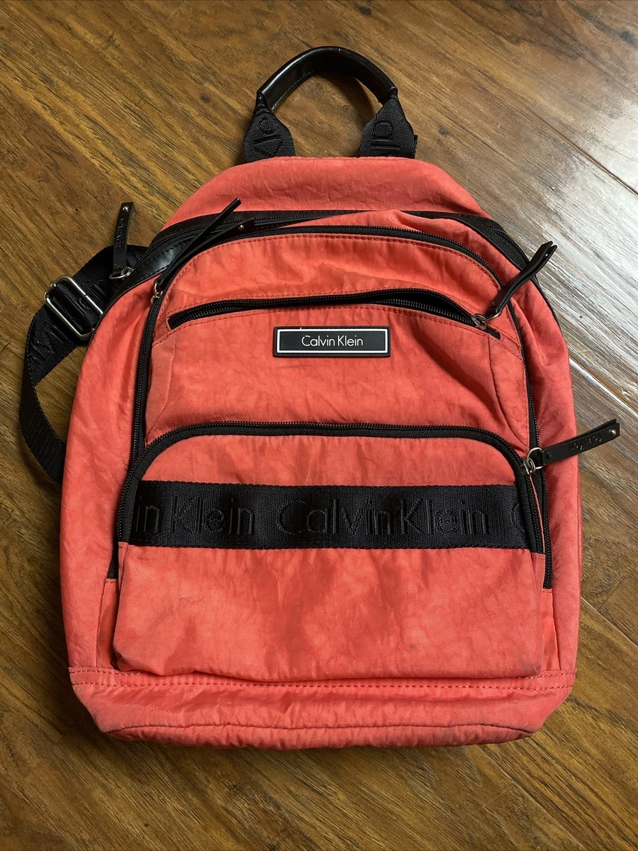 Calvin klein cheap backpack orange